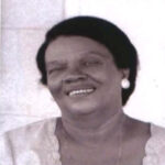 A historical photo of Ansetta de Chabert, a prominent Virgin Islands entrepreneur.