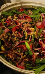 fresh herbs and dried herbal products in jars from Braithwaite's Garden Farm.