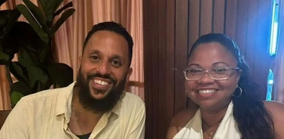 A photo of SCEC '98 alumni couple Robert and Mirvia.