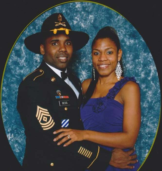 A photo of SCEC Class of '98 veteran David Bess, Jr. in his dress uniform.